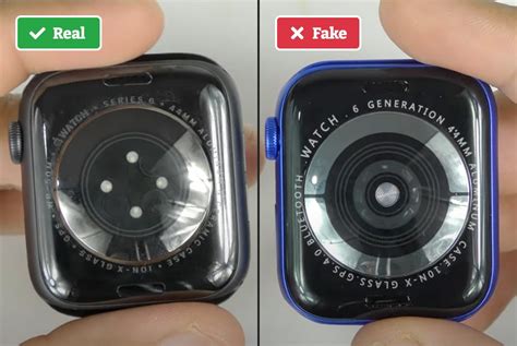 real vs fake apple watch series 4|are apple watches real or false.